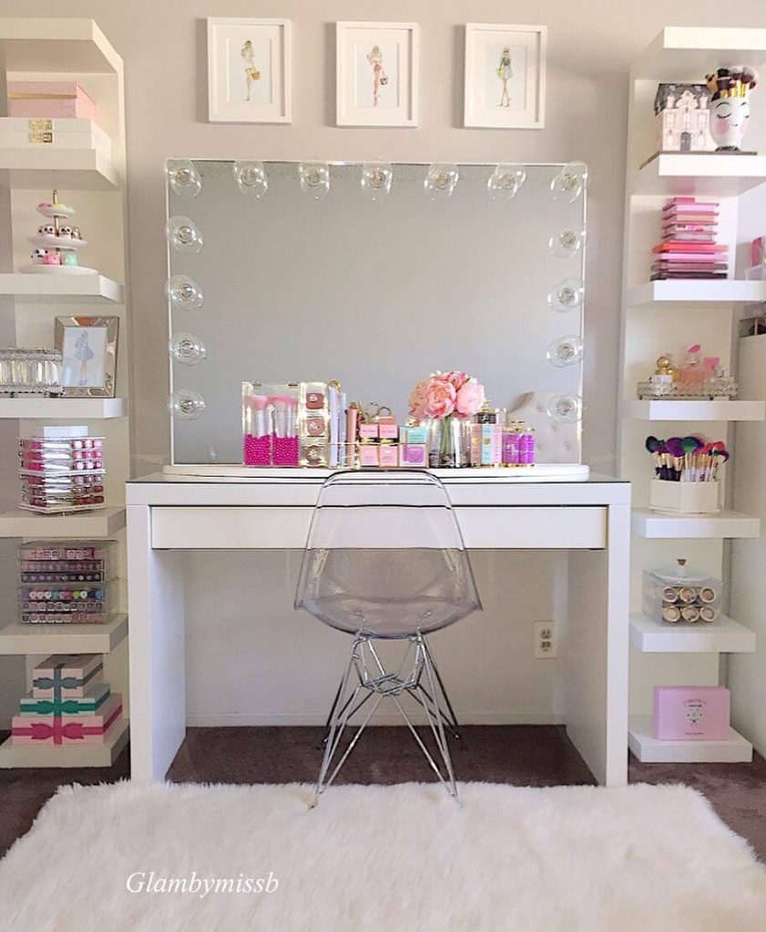 makeup room decorating ideas