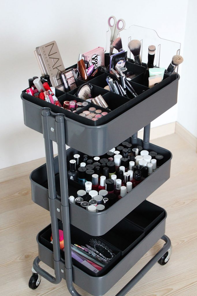 makeup storage ideas ikea