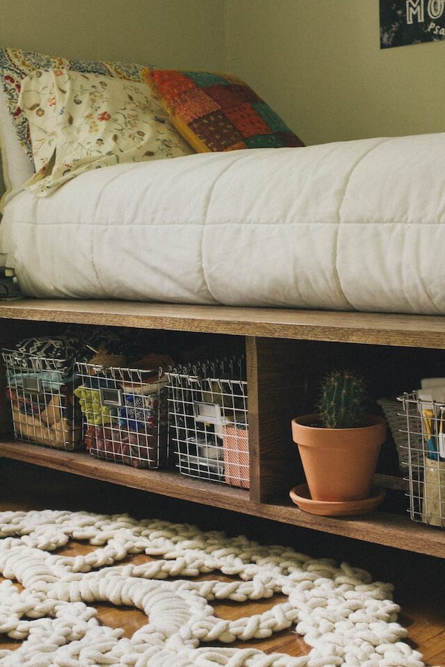 small bedroom storage ideas diy
