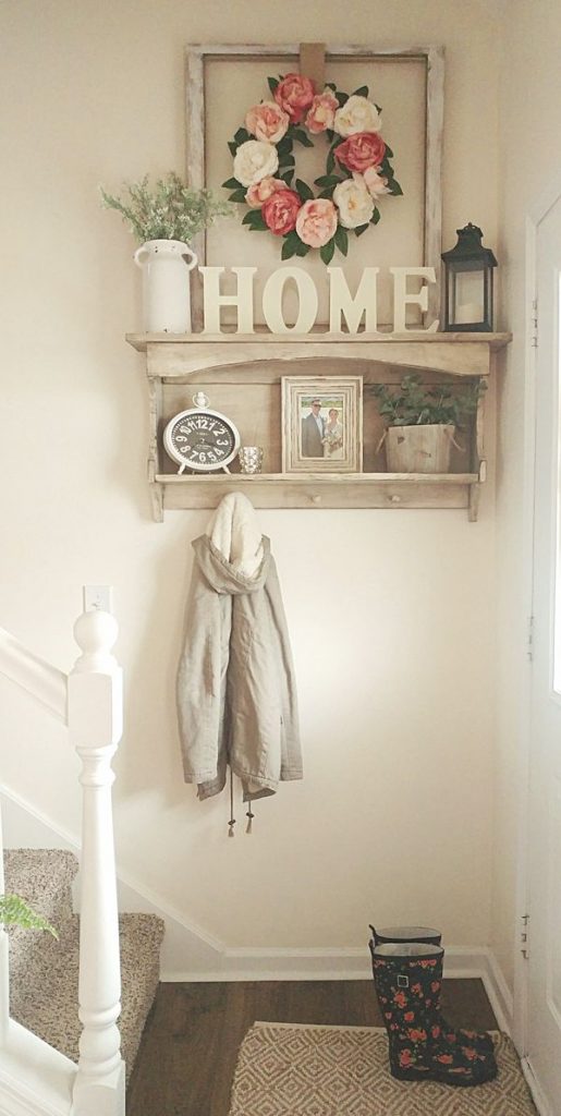 tall entryway wall decor