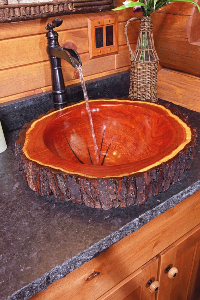 tree stump ideas