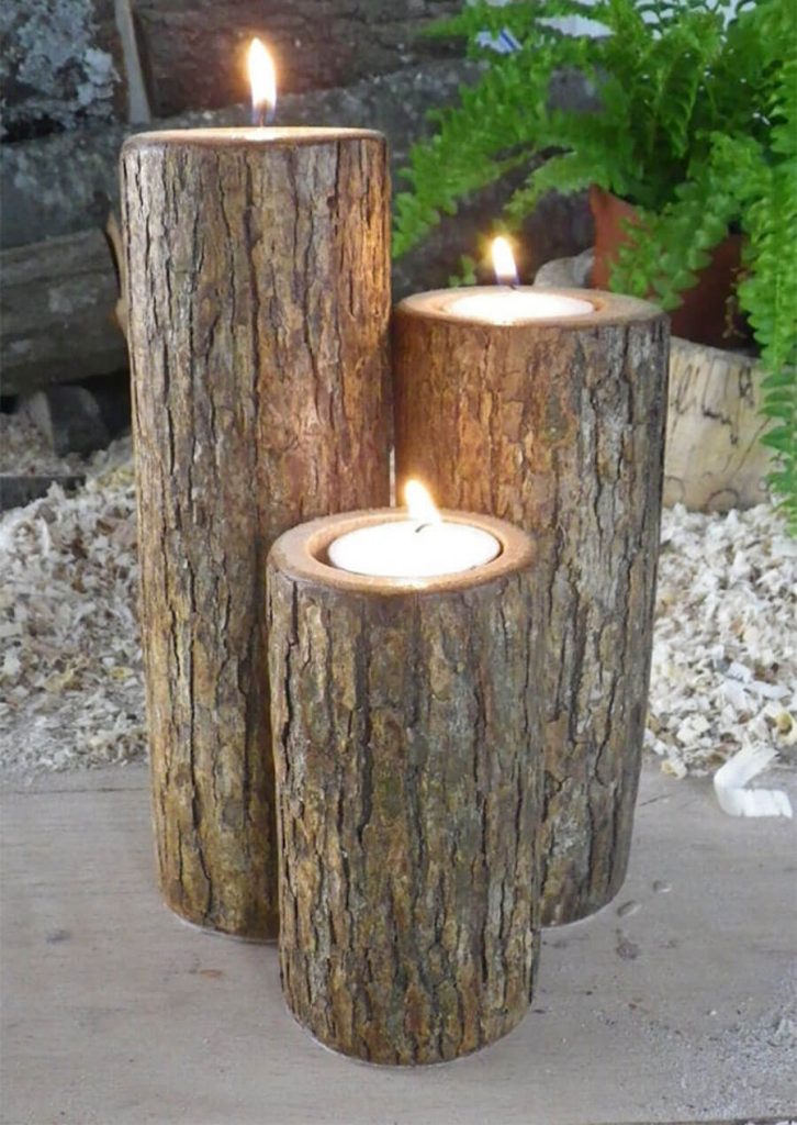 tree stump ideas pinterest