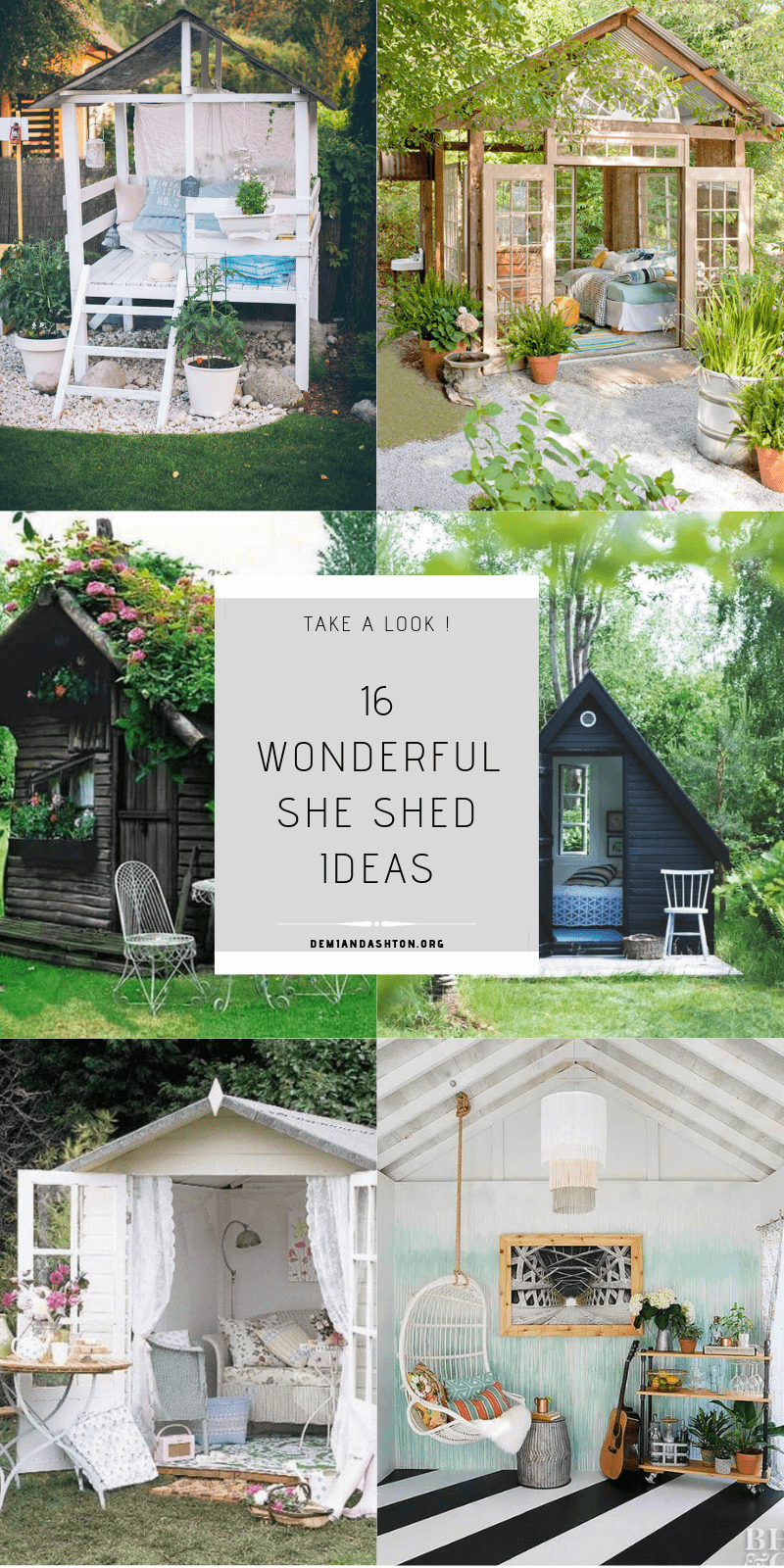 Wonderful She Shed Ideas