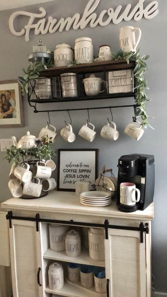 coffee bar ideas for the home