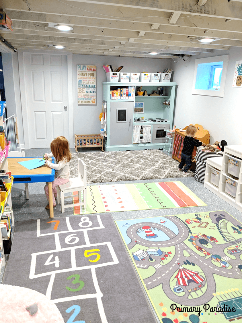 cool basement playroom ideas