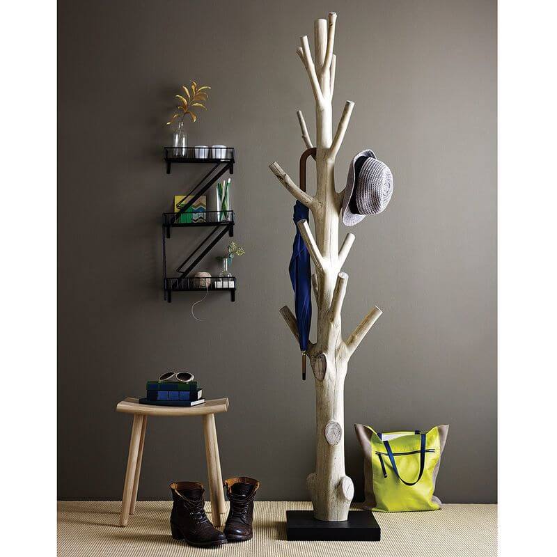 diy hat rack stand
