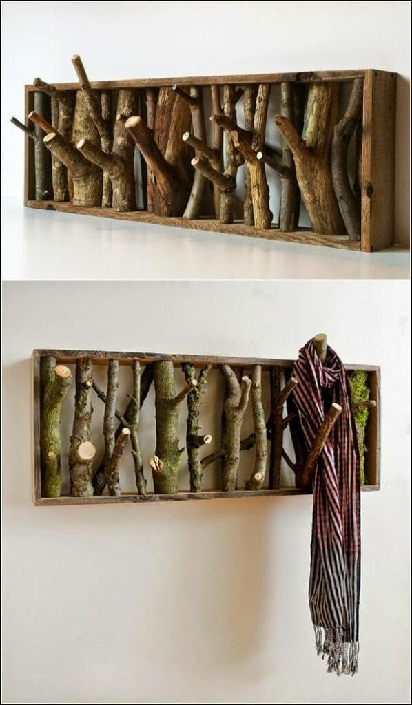 diy wood hat rack