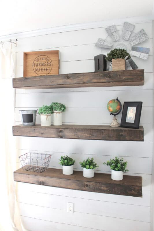 floating shelf ideas