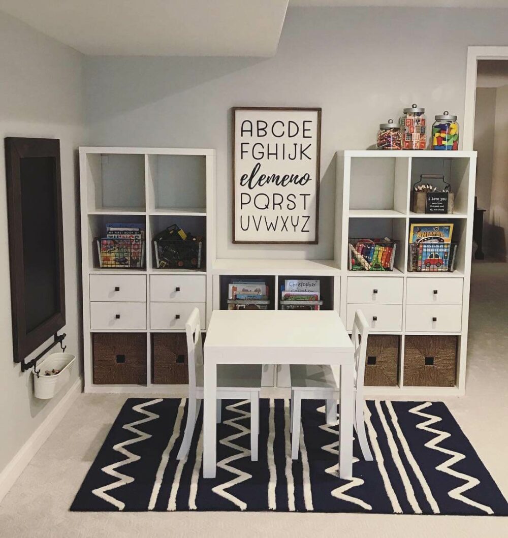 kid playroom organization
