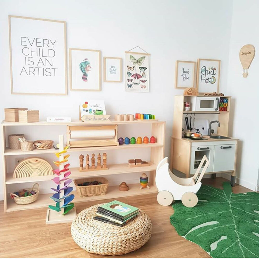 kid playroom storage