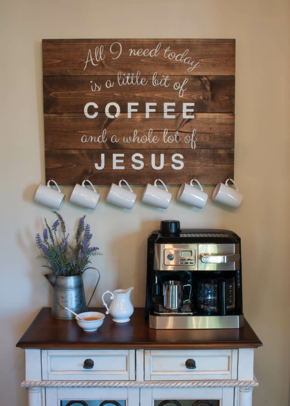 rustic coffee bar ideas