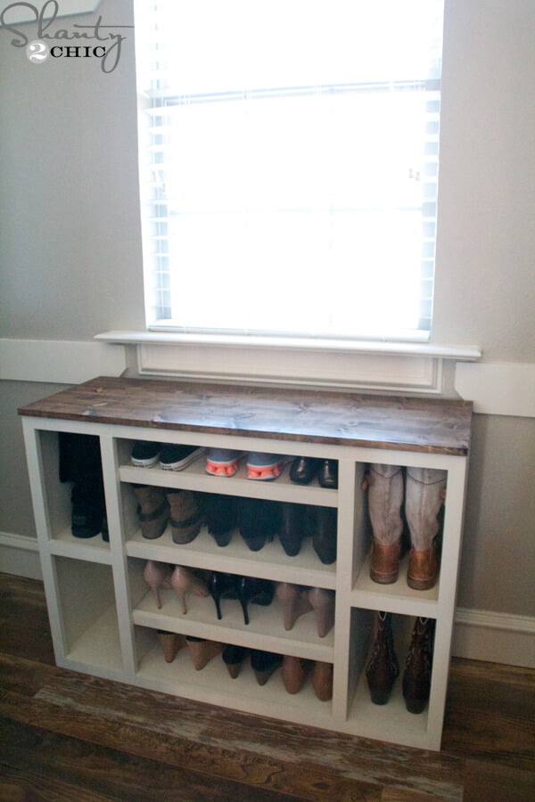 shoe storage cabinet