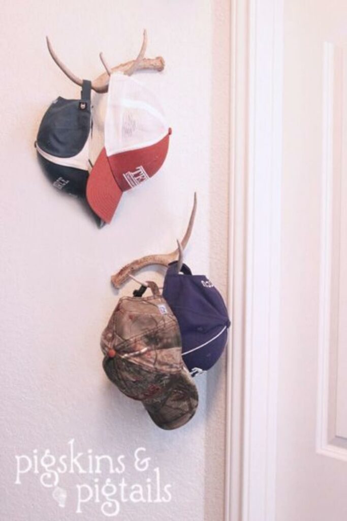 simple diy hat rack