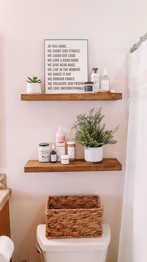 bathroom wall decor farmhouse