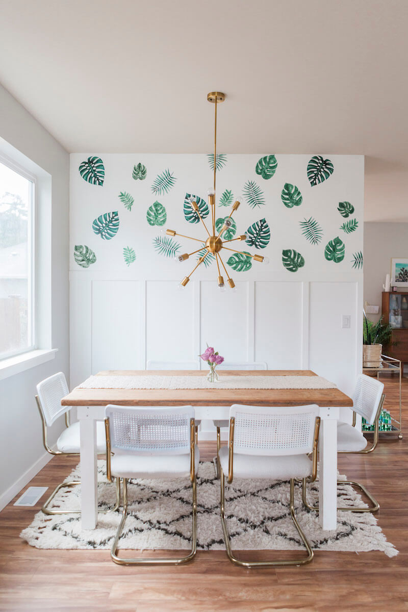 elegant dining room wall decor