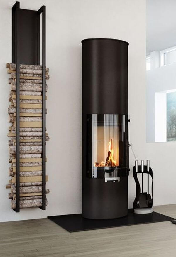 firewood storage ideas indoor