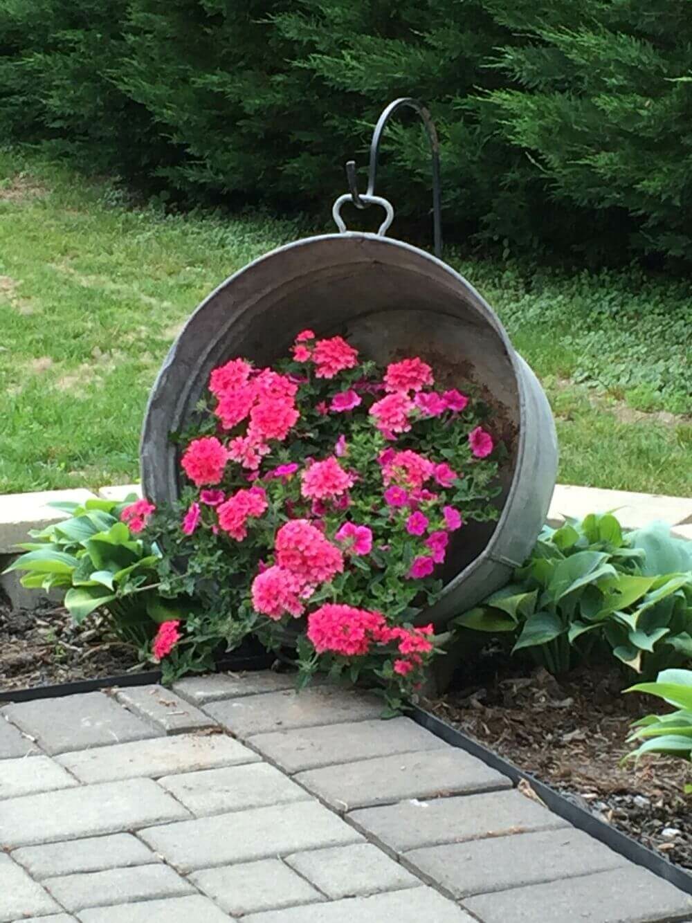 flower bed ideas cheap
