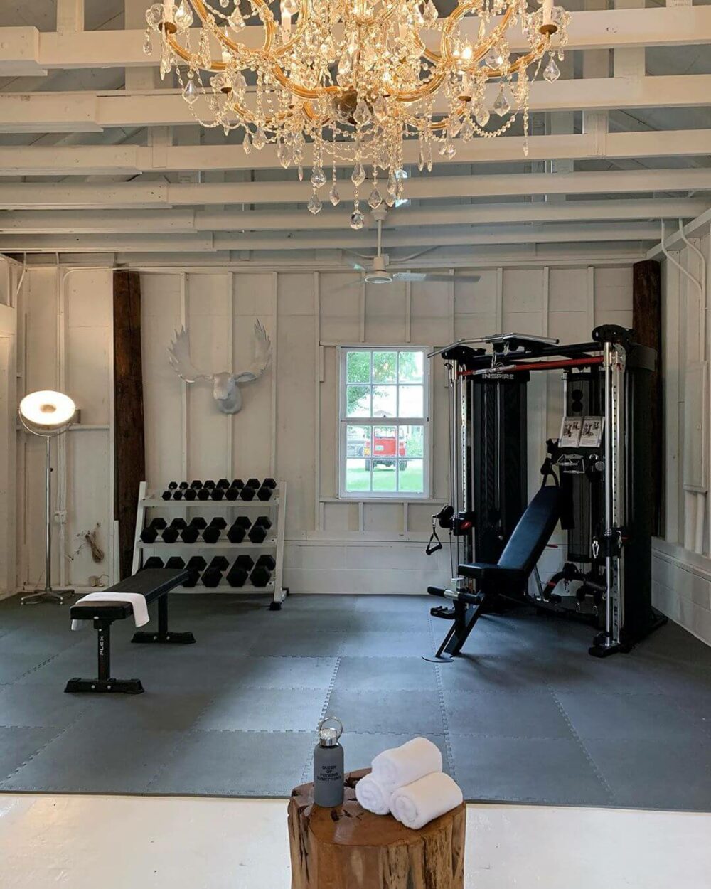 home gym ideas basement