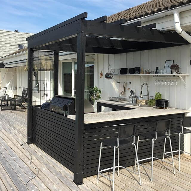 inexpensive outdoor kitchen ideas