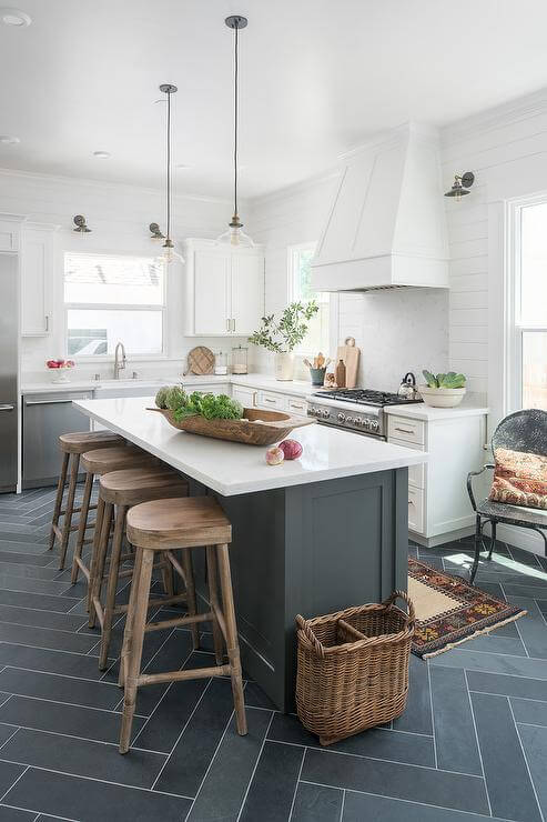 large kitchen island ideas with seating