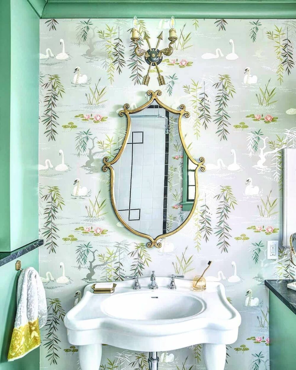 mermaid bathroom wall decor