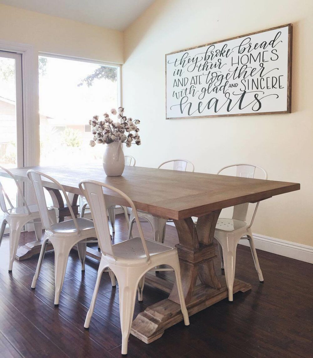 modern dining room wall decor ideas