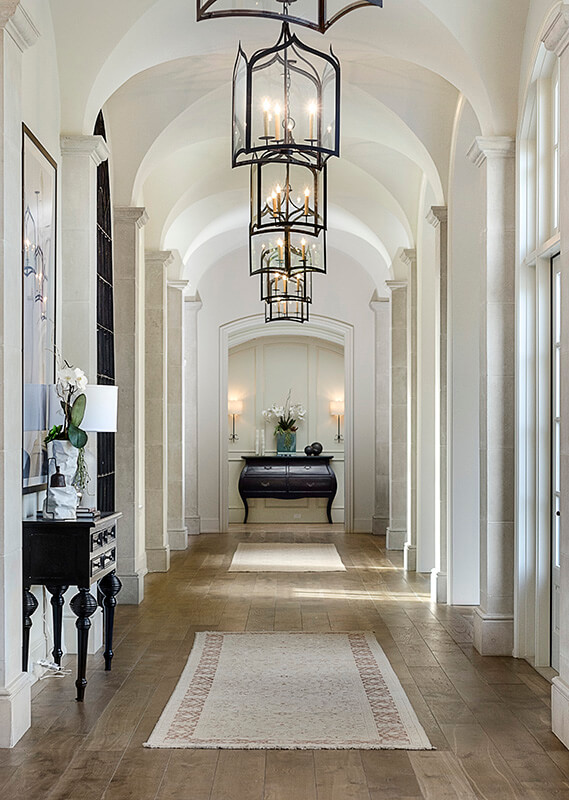 narrow hallway lighting ideas