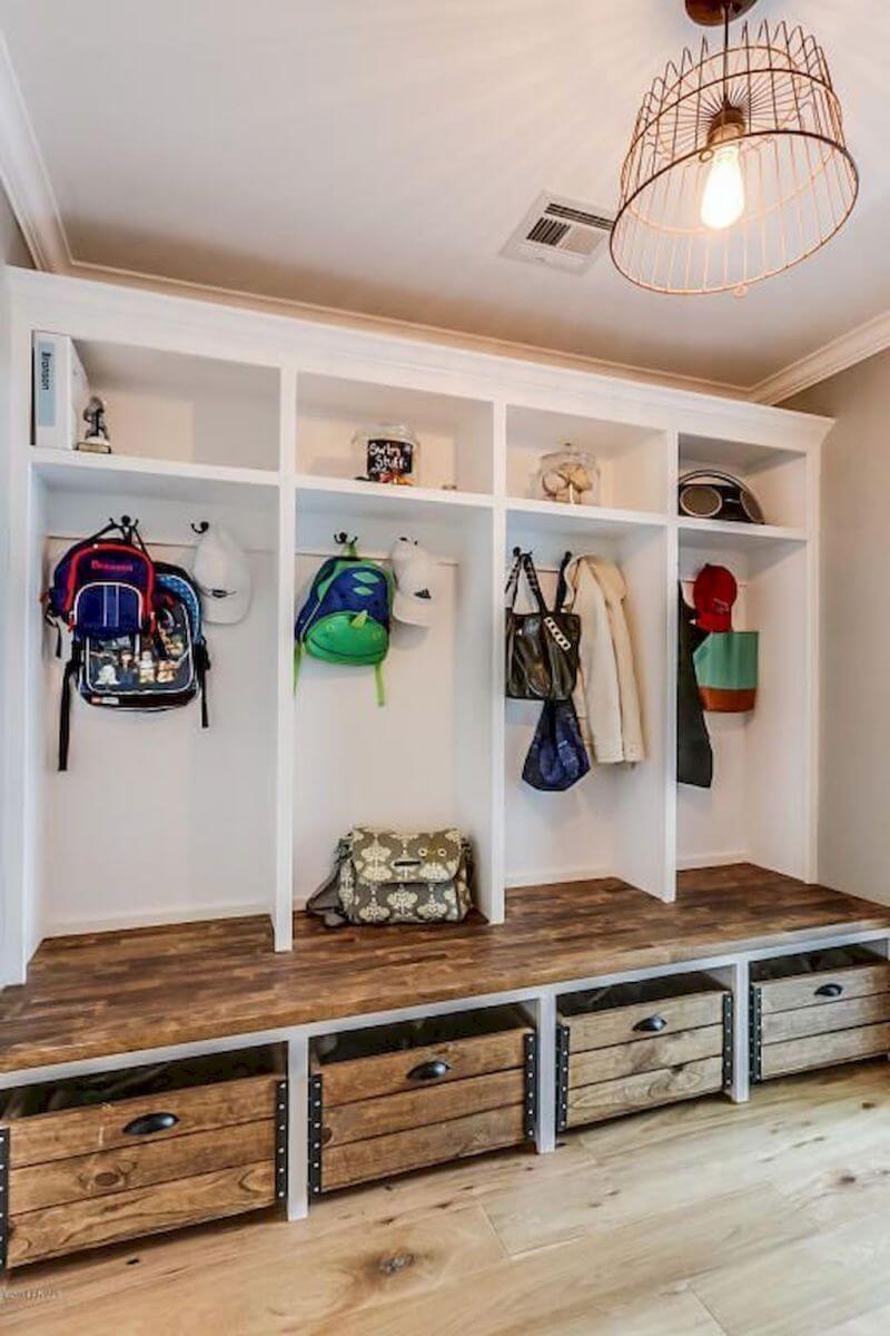 organized mudroom ideas
