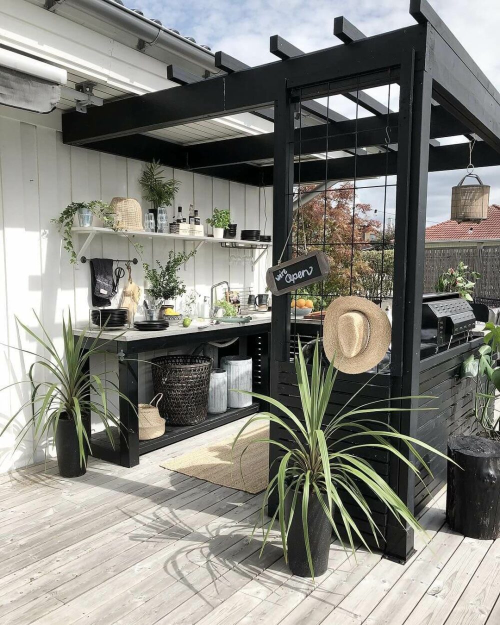 outdoor kitchen ideas on a deck