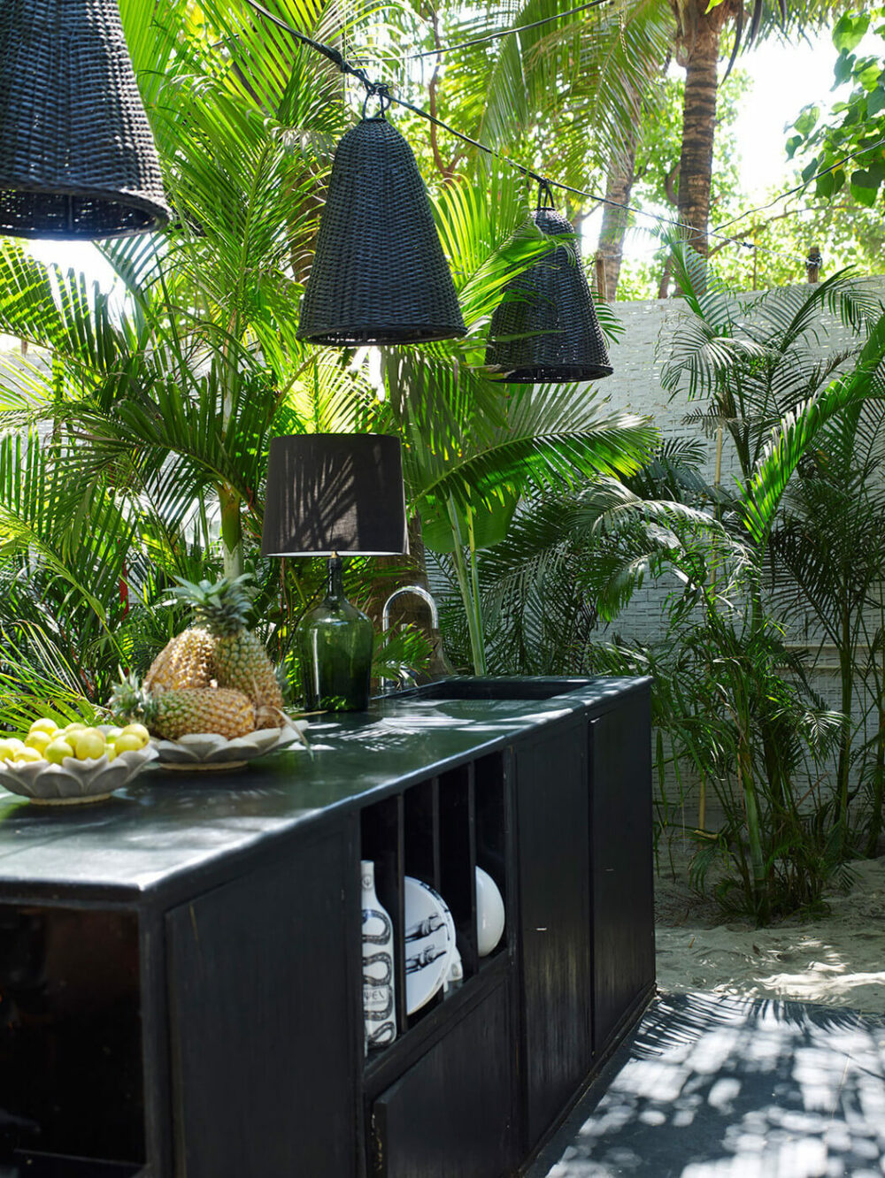 outdoor kitchen lighting ideas