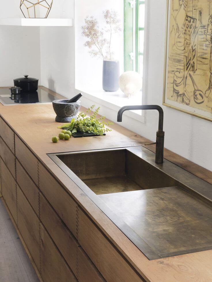 rustic kitchen sink ideas