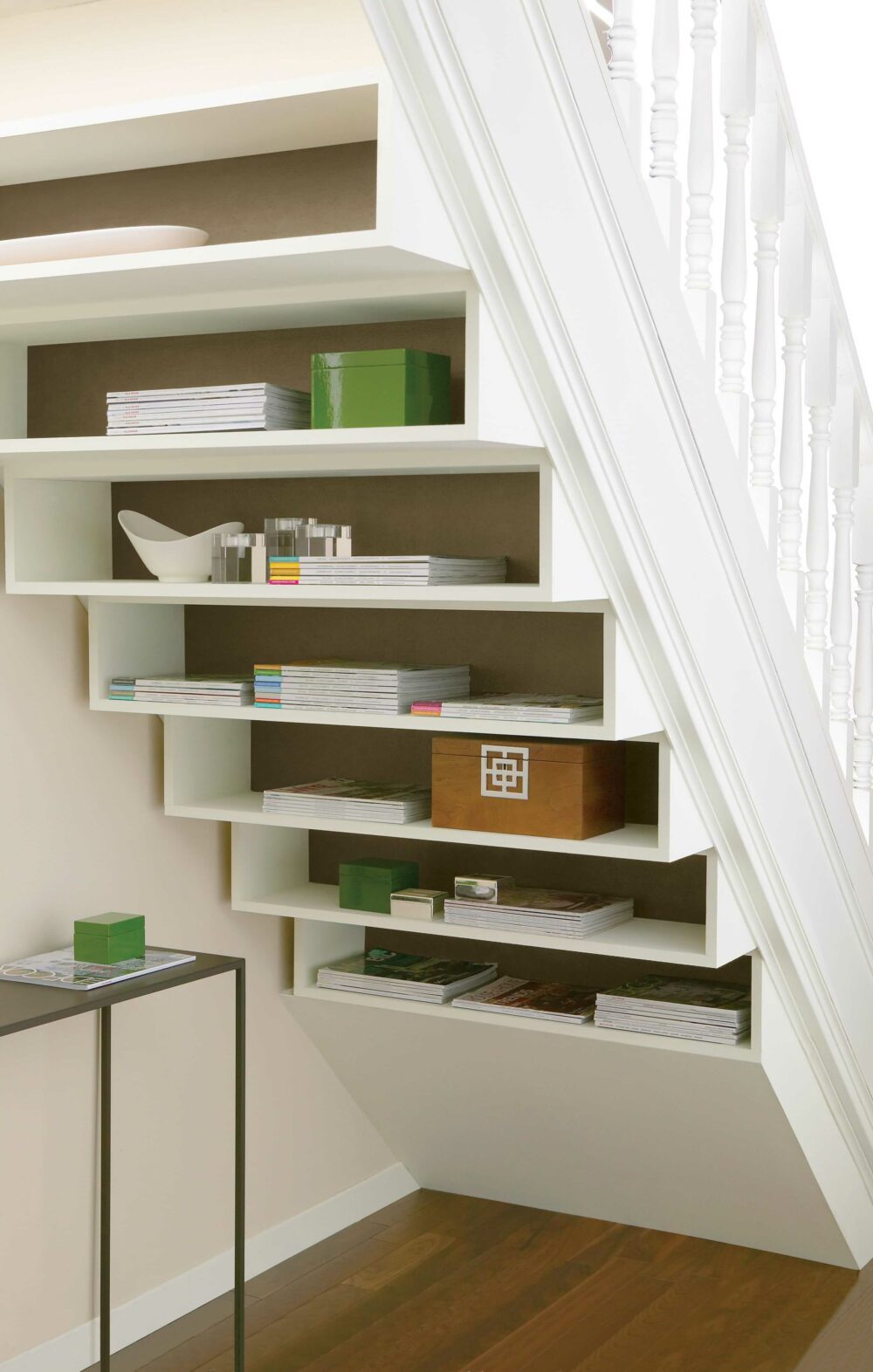 under stair storage plans