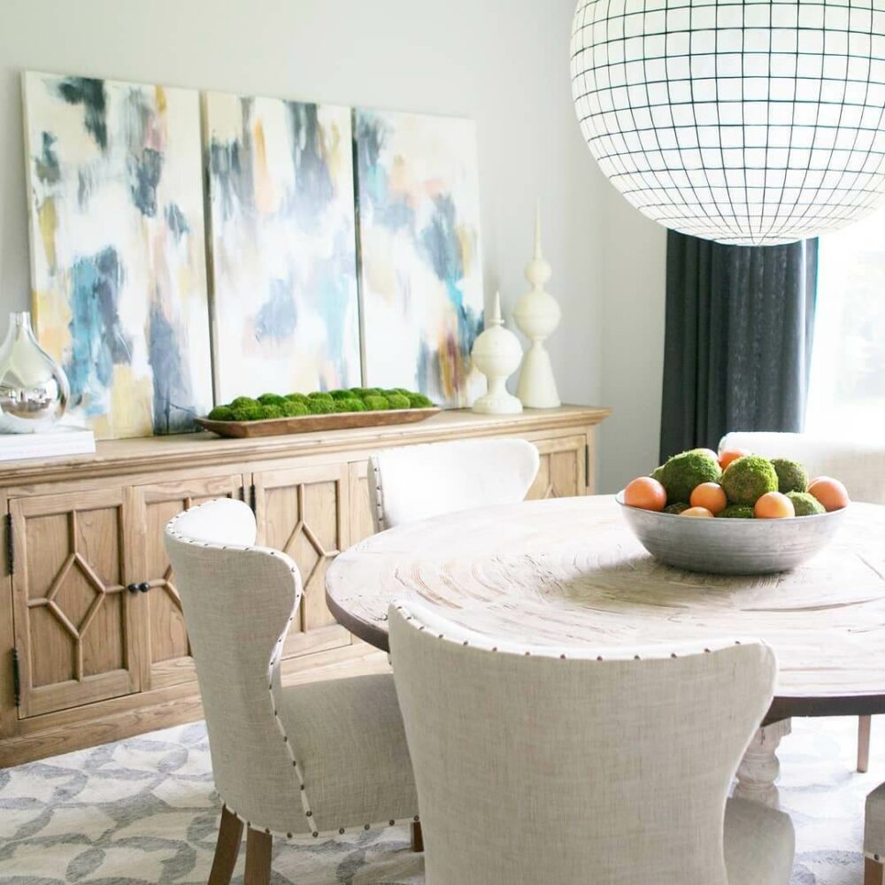 vintage dining room wall decor