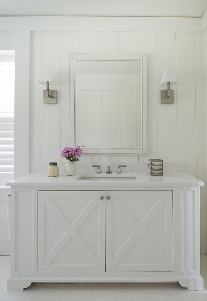 wainscoting a bathroom
