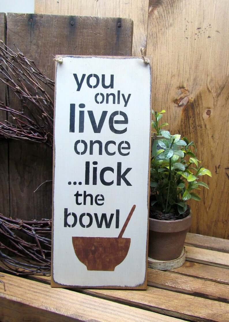 funny wooden sign ideas