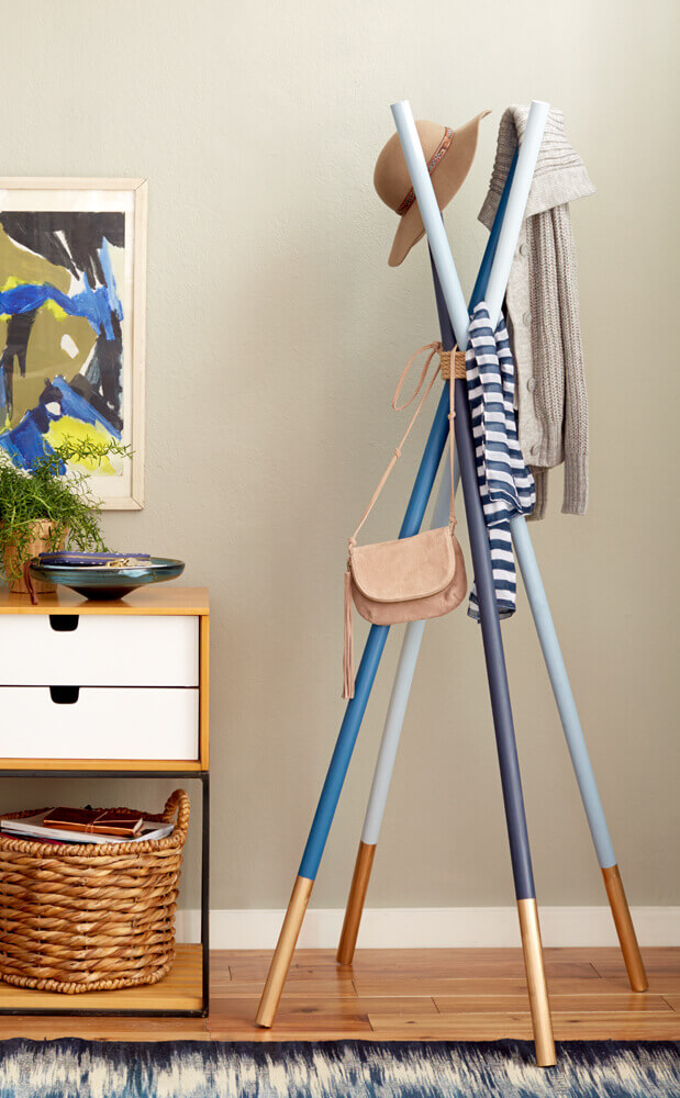 standing coat rack ideas