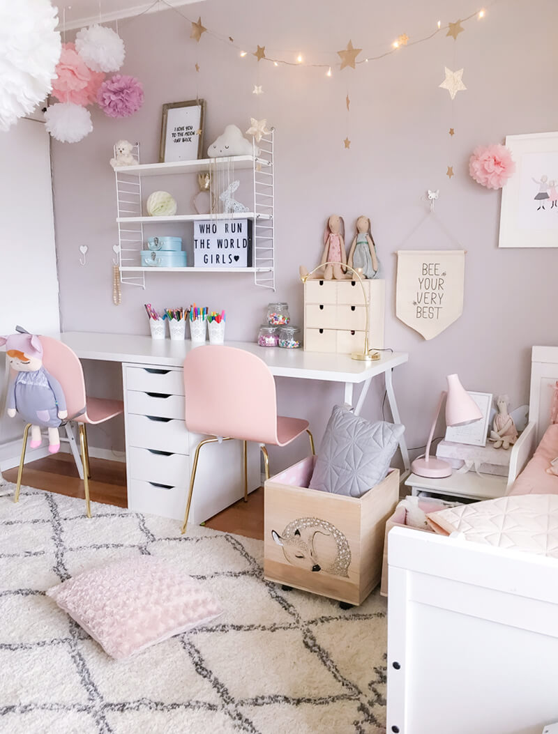 study room wall decoration ideas
