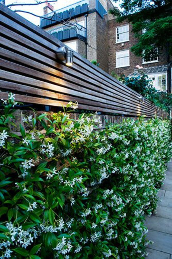 wooden fence ideas garden