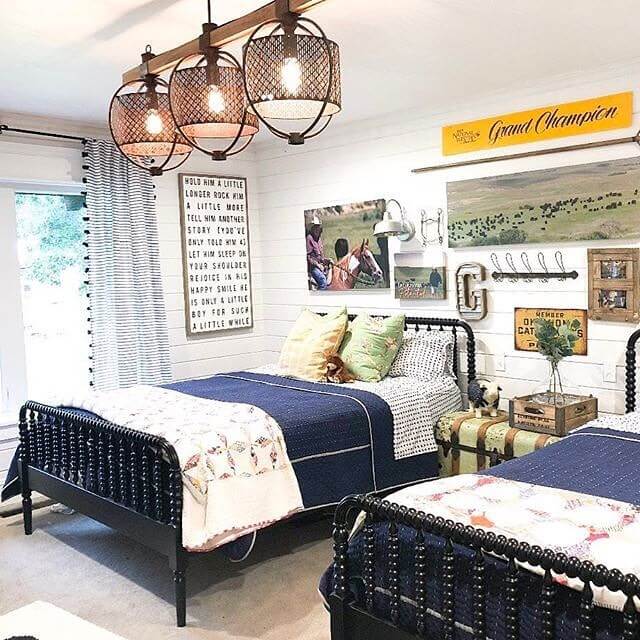 farmhouse bedroom lighting ideas