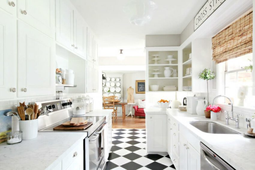farmhouse kitchen floor ideas