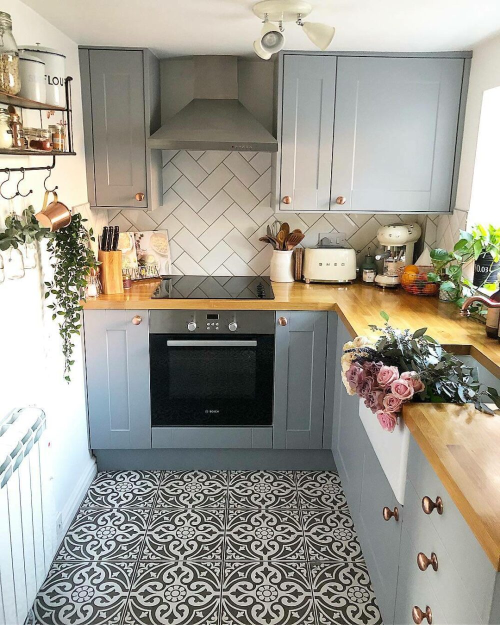 kitchen floor painting ideas