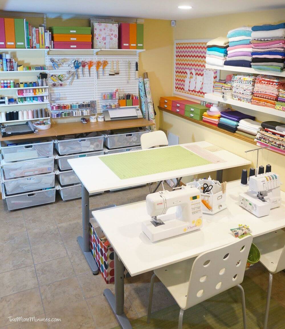sewing craft room organization ideas