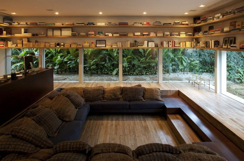 sunken living room pictures