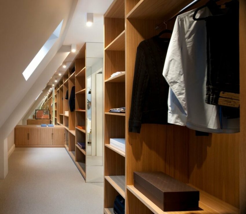 attic closet designs