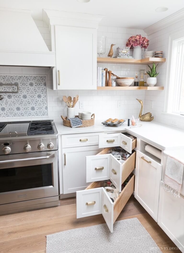 corner kitchen cabinet designs
