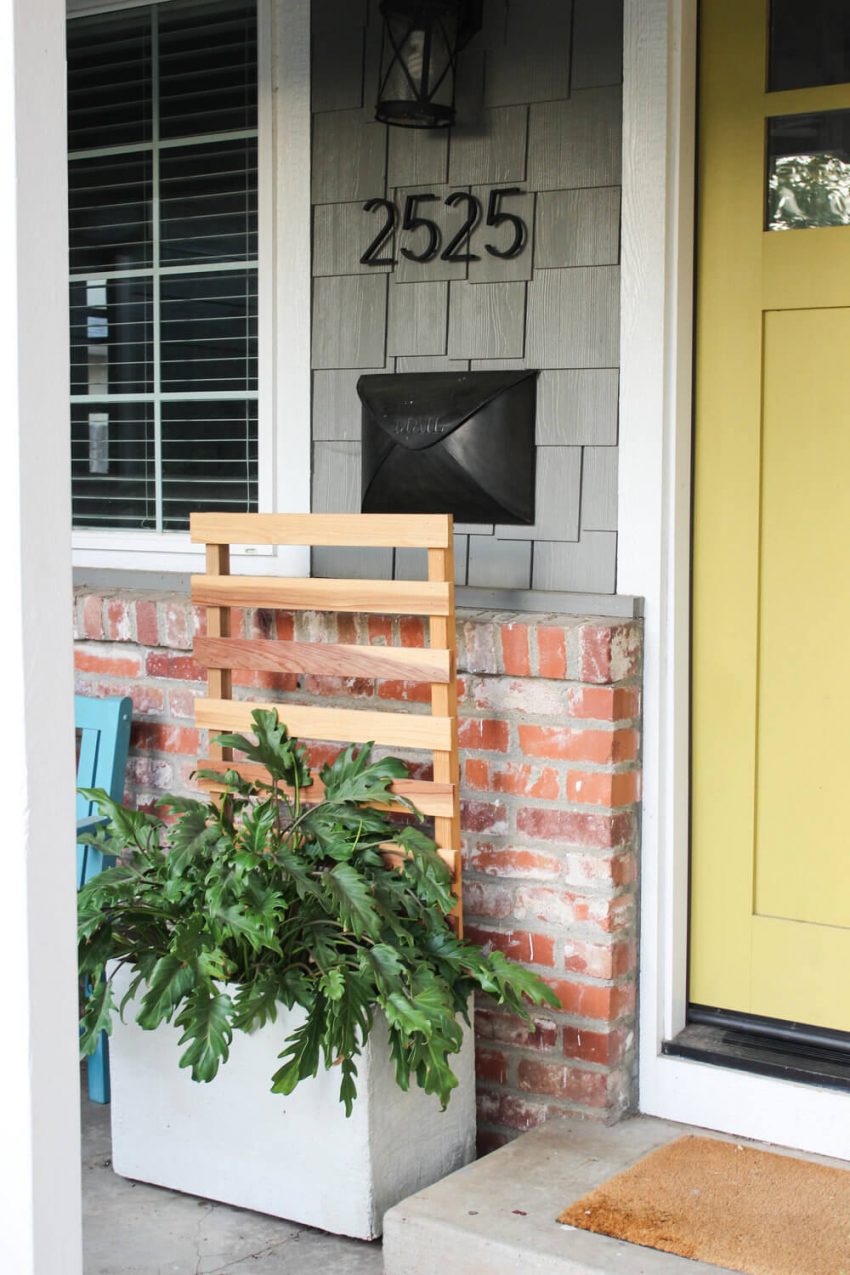 diy concrete rectangular planter
