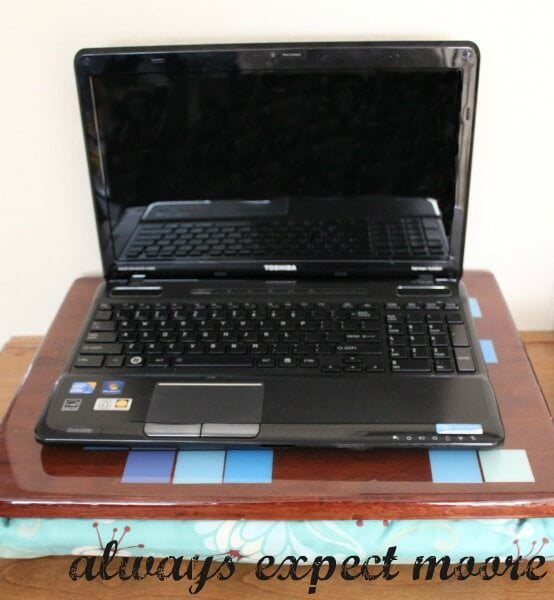 diy folding lap desk plans
