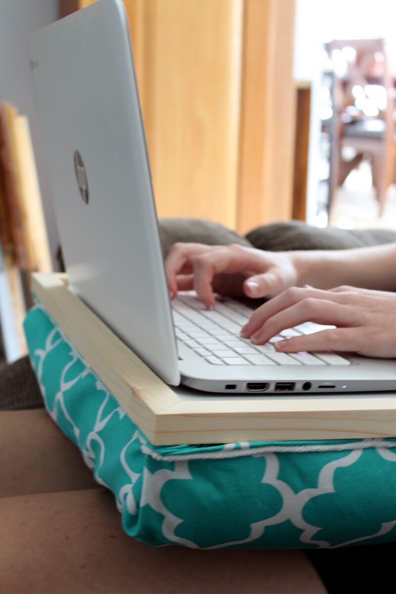 diy lap desk plans