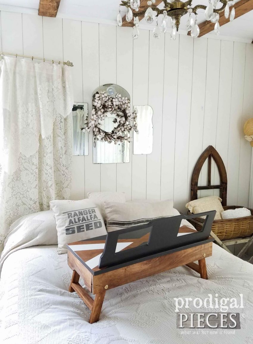 diy lap desk with pillow