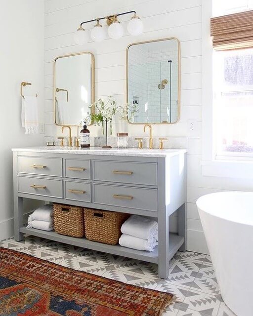 double sink bathroom vanity ideas